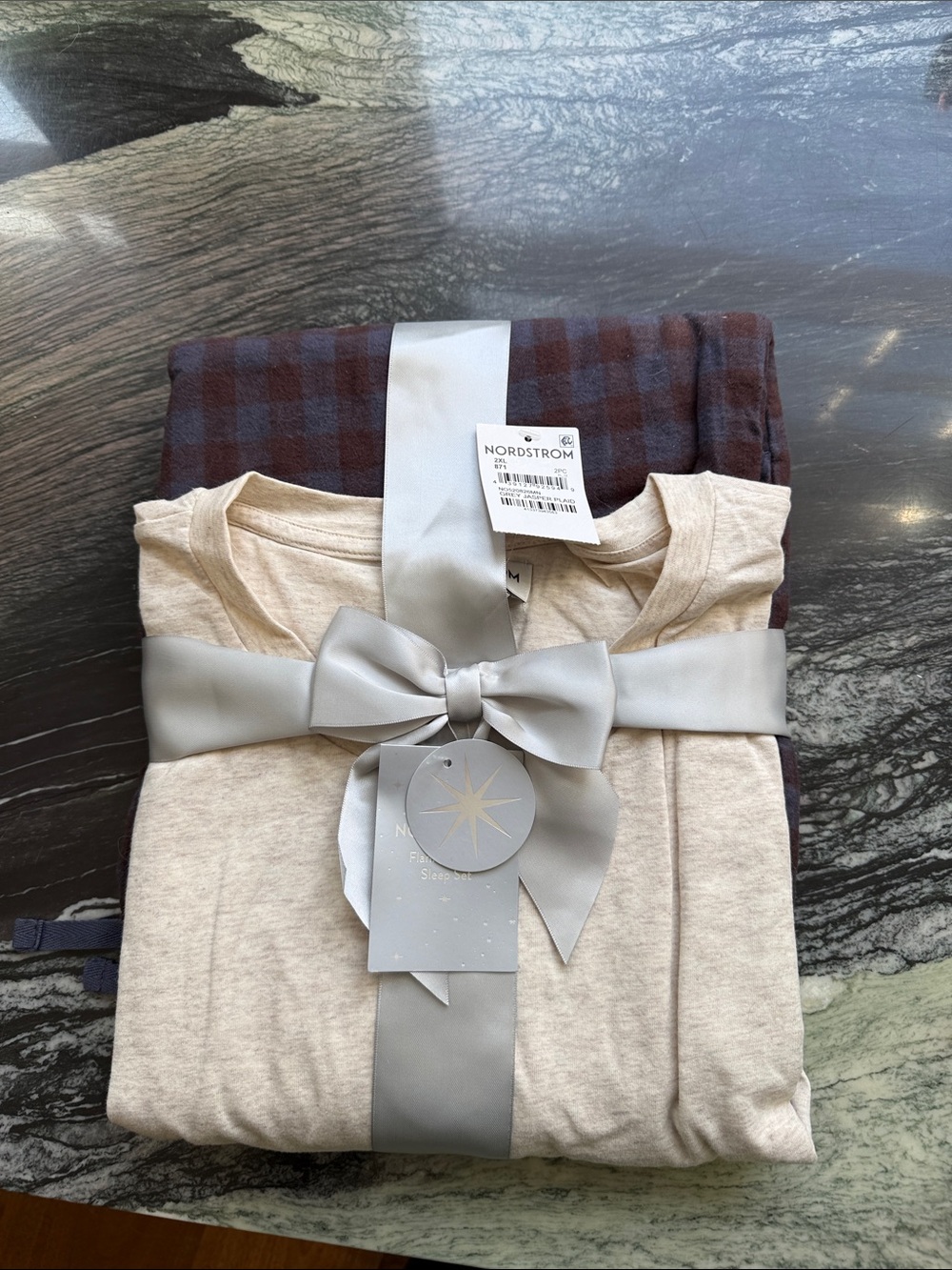 Nordstrom Flannel Jersey Sleep Set